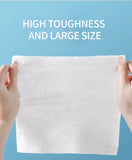 OEM  Clean Skin Towel XL Viscose Disposable Face Towels Biodegradable Eco Friendly  Face Wipes