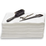 200 Pieces Non-woven Fabric Quick Dry Disposable Hair Salon Towel for One Time Use Hair Towel